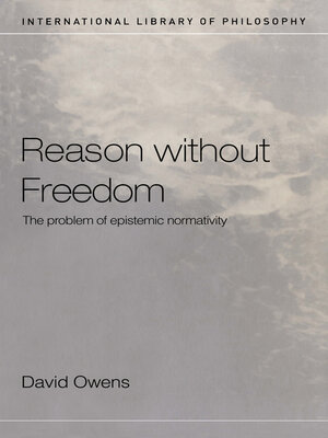 cover image of Reason Without Freedom